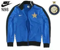 nike veste zippee france n98a-coupe sport blue